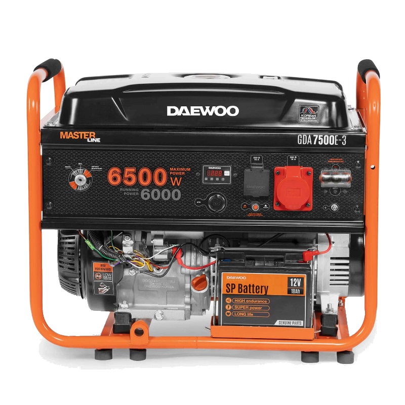 Бензиновый генератор Daewoo GDA 7500E-3 в Ярославле