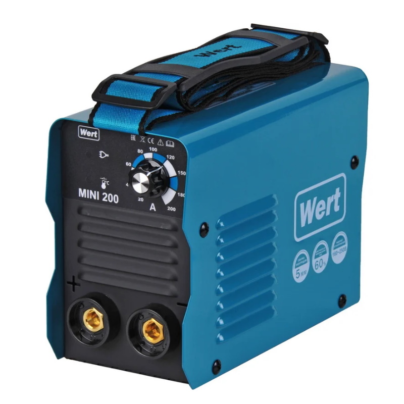 Инвертор Wert MINI 200 W170100900 203958 MMA160-240В41кВт20-200А 3390₽