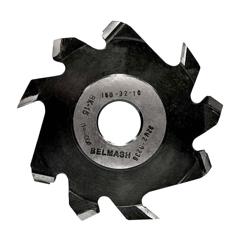 Пазовая фреза с подрезающими зубьями Belmash, 160x32x10 мм в Переславле