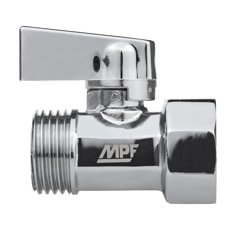 Кран шаровой мини MasterProf, в/н, 1/2", хром в Костроме