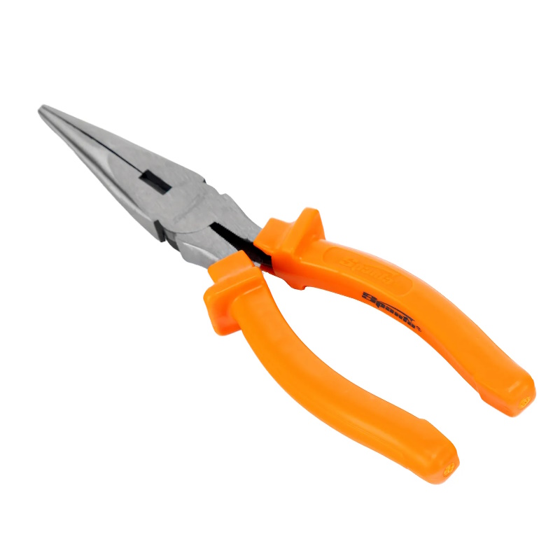 Длинногубцы Sparta Classic 17163, 200 мм, прямые шлифованные, пластмассовые рукоятки в Муроме