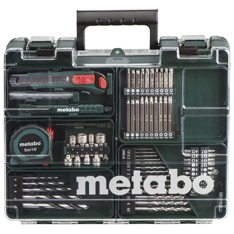 Аккумуляторная дрель-шуруповерт Metabo BS 12 NiCd 602194880, с набором оснастки в Иваново