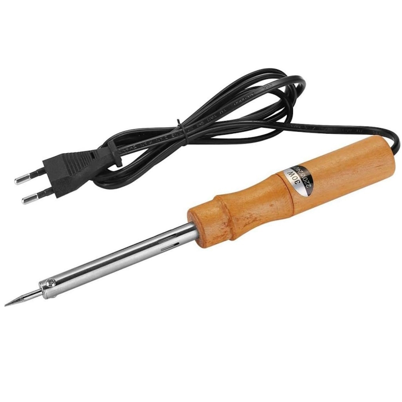 Паяльник с деревянной ручкой Deko SI01 065-0558 30 Вт220 В 320₽