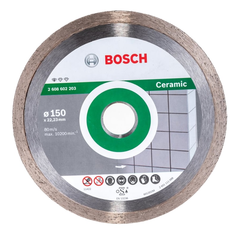 Диск алмазный Bosch Standard for Ceramic 2.608.602.203 (150x22,23 мм) в Угличе