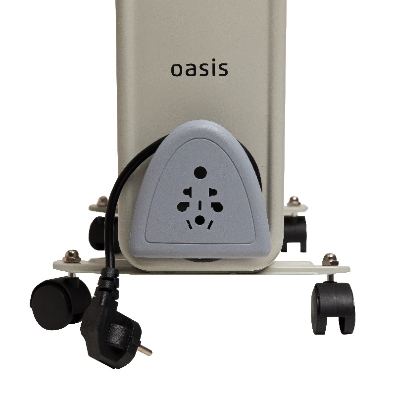 Масляный радиатор Oasis US-15 (7 секций, терморегулятор, мех. управление, защита от опрокидывания) в Твери