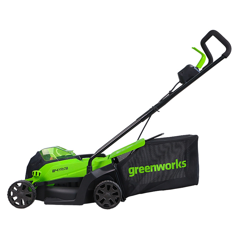 Газонокосилка аккумуляторная 24В VT Greenworks GD24LM33K4 (узкая, 1хАКБ 4Ач, ЗУ) 2516107UB