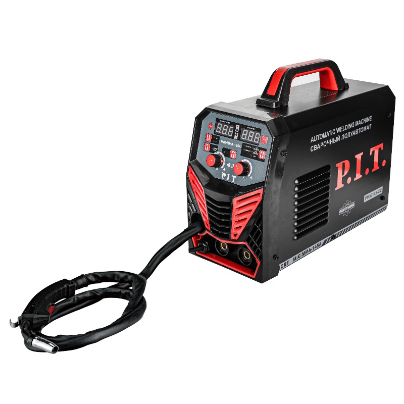 Сварочный полуавтомат PIT PMIG145-С2 40 кВт 145А ПВ-60 MMA 16-40мм MIG 08-1мм