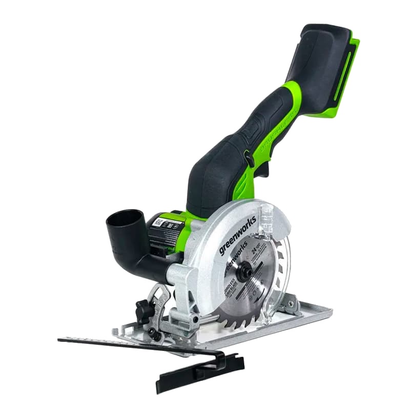 Циркулярная мини пила аккумуляторная Greenworks G24MCS 1501207 (24V, бесщеточная, без АКБ и ЗУ) в Александрове