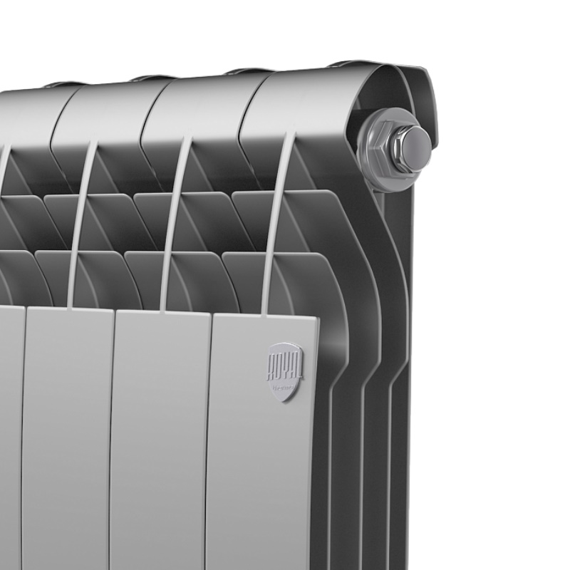 Радиатор Royal Thermo BiLiner 350 /Silver Satin НС-1197130, 8 секций в Переславле