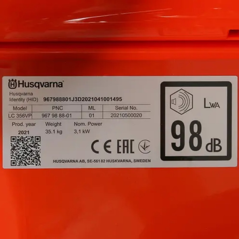 Газонокосилка бензиновая Husqvarna LC 356VP, 4,2 л.с., ширина скашивания 56 см, самоходная, 9679888-01 в Угличе