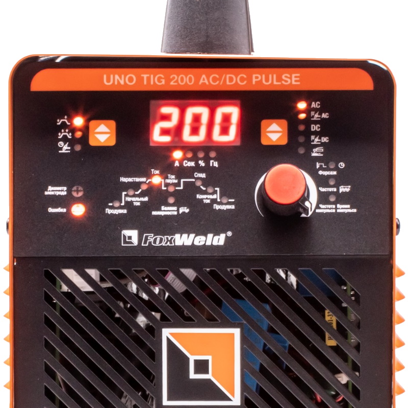 Аппарат аргонодуговой сварки FoxWeld UNO TIG 200 AC/DC PULSE 7170