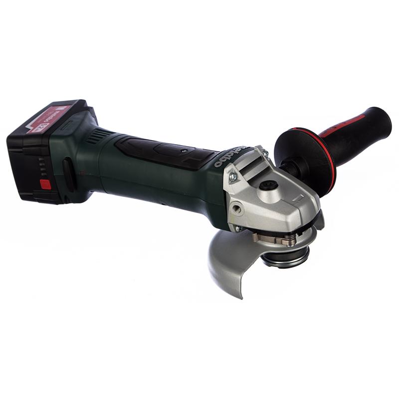 Угловая шлифмашина (болгарка) аккумуляторная Metabo W 18 LTX 125 Quick 602174650, 125 мм, 18 В, плавный пуск, в кейсе в Муроме