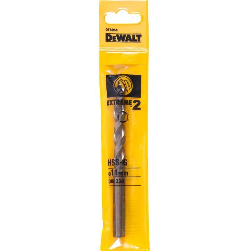 Сверло по металлу DeWalt Extreme2 DT5058, HSS-G, 11х142х91 мм в Твери