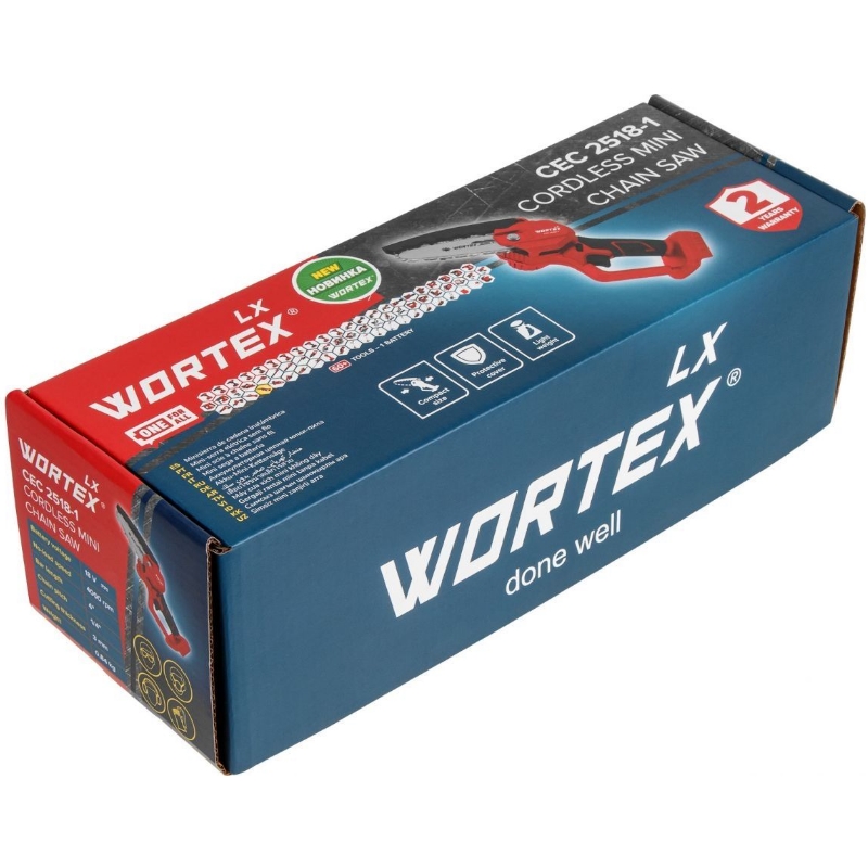 Аккумуляторная мини-пила Wortex LX CEC 2518-1 ALL1 SOLO 1329492 в кор. в Угличе