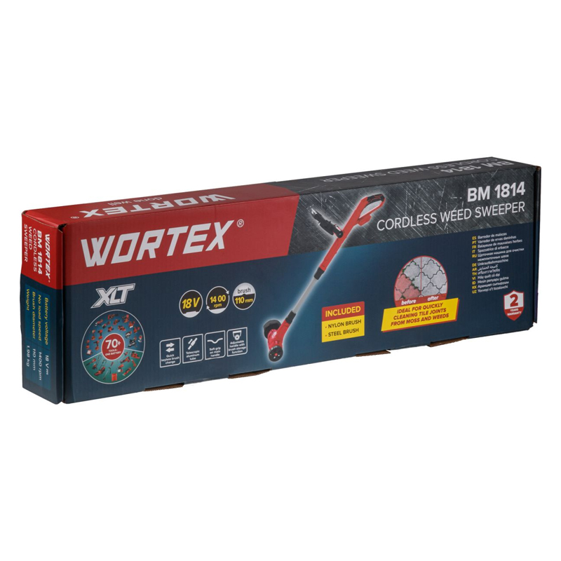 Аккумуляторная щеточная машина Wortex BM 1814 1334641 (ALL1 SOLO, без АКБ и ЗУ)