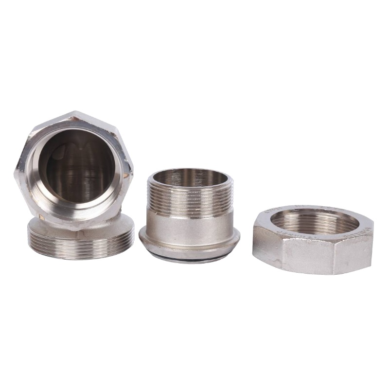 Американка угловая Stout SFT-0057-000002 ВН, 2", уплотнение под гайкой o-ring кольцо, никелированное в Иваново