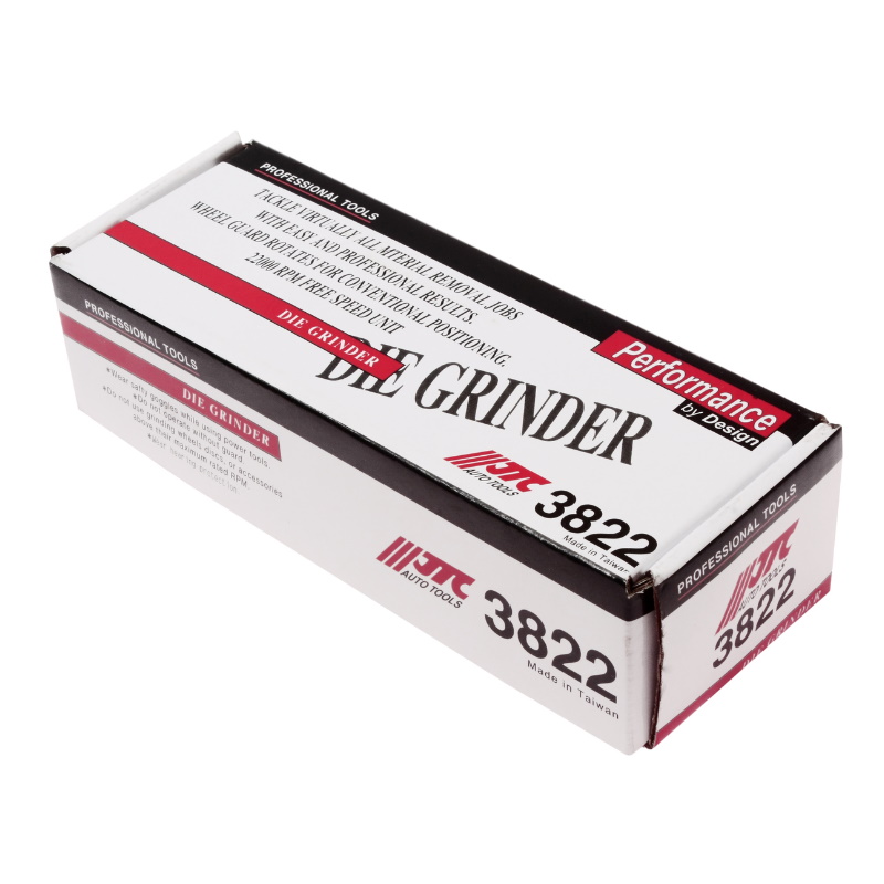 Машинка пневматическая шлифовальная JTC JTC-3822 22000 обмин 90 PSI патрон 6 мм длина 175 мм