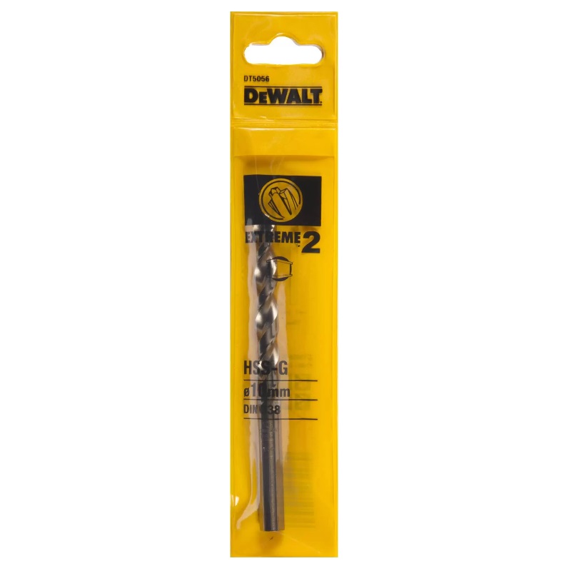 Сверло по металлу DeWalt Extreme 2 DT5056-QZ, HSS-G, 10х133х84 мм в Кинешме