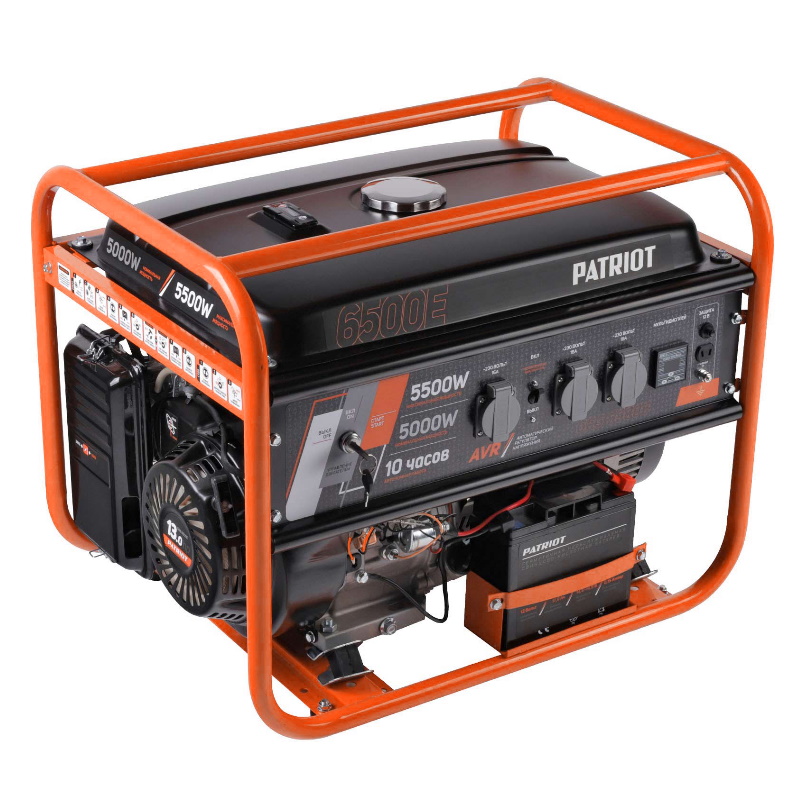 Бензиновый генератор Patriot GRS 6500E, 476102271 во Владимире
