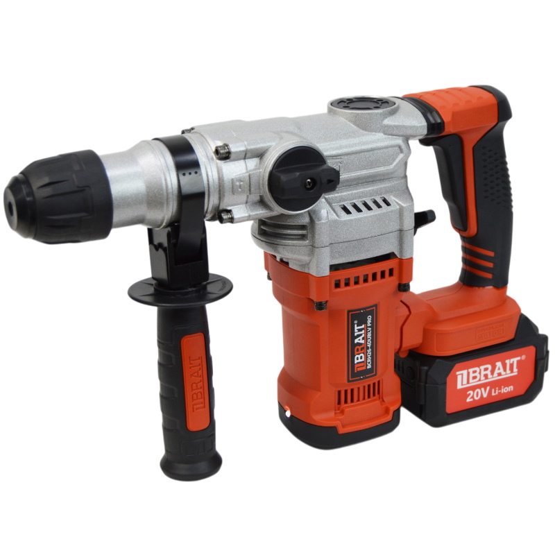 Аккумуляторный перфоратор Brait BCRH26-4DUBLV PRO 21.01.254.087 в кейсе, с виброзащитой в Муроме