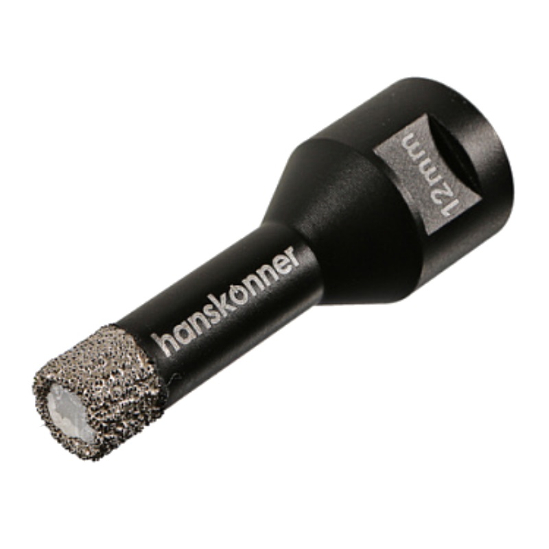 Коронка алмазная для УШМ Hanskonner TilePro H1055-10-12, 12 мм во Владимире