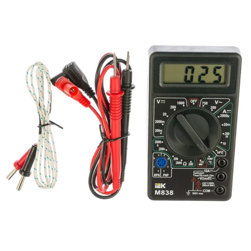Мультиметр цифровой IEK Universal M838 TMD-2S-838 в Ярославле