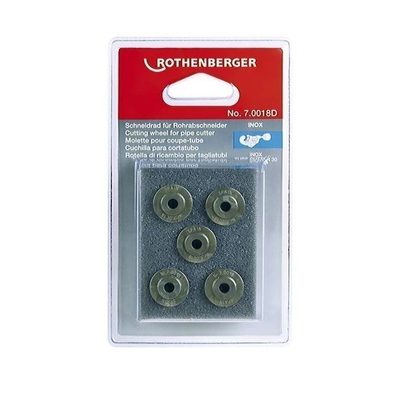Режущие ножи для INOX TUBE CUTTER 30 Rothenberger 70018D, 5 штук в Твери