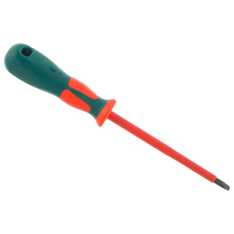 Отвертка стержневая шлицевая Jonnesway DV13S6150 047473 диэлектрическая, SL6,5х150 мм в Угличе