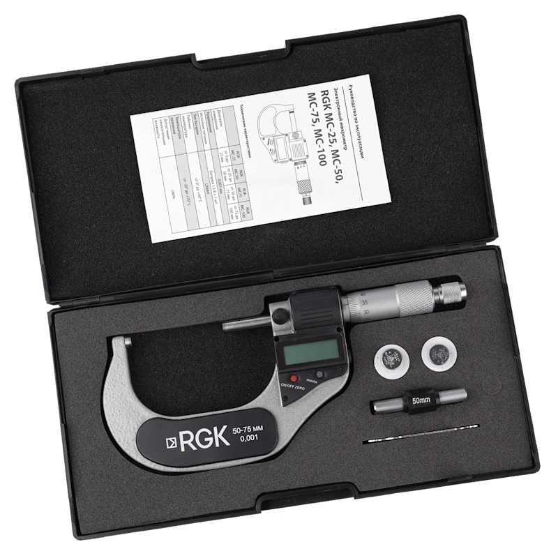 Микрометр электронный Rgk MC-75 757041