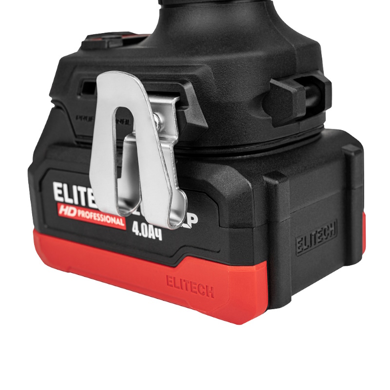 Гайковерт аккумуляторный бесщеточный Elitech CW 2016BL (E2201.075.02) 214180, 20 В, 2х4 Ач, ELP, 3/4", 0-1900 об/мин