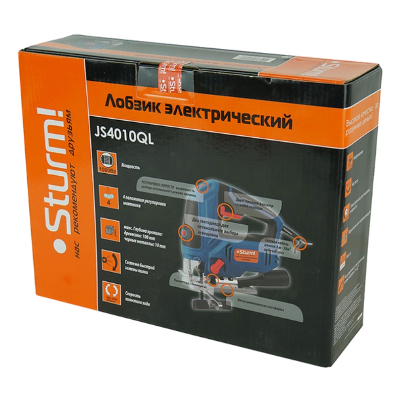 Лобзик электрический Sturm JS4010QL в Костроме