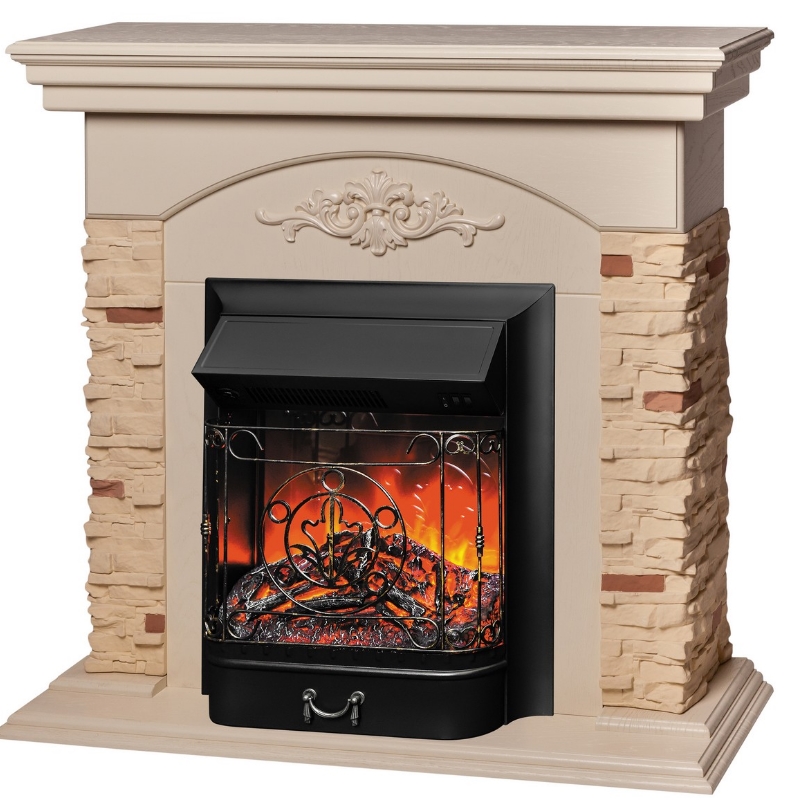 Каминокомплект RealFlame NEAPOLIS STD/EUG WT + MAJESTIC LUX BL 10019811 в Иваново