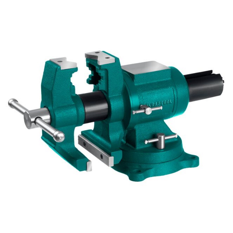 Чугунные слесарные тиски Kraftool 3D Multi-Purpose 32706-125, 125 мм во Владимире