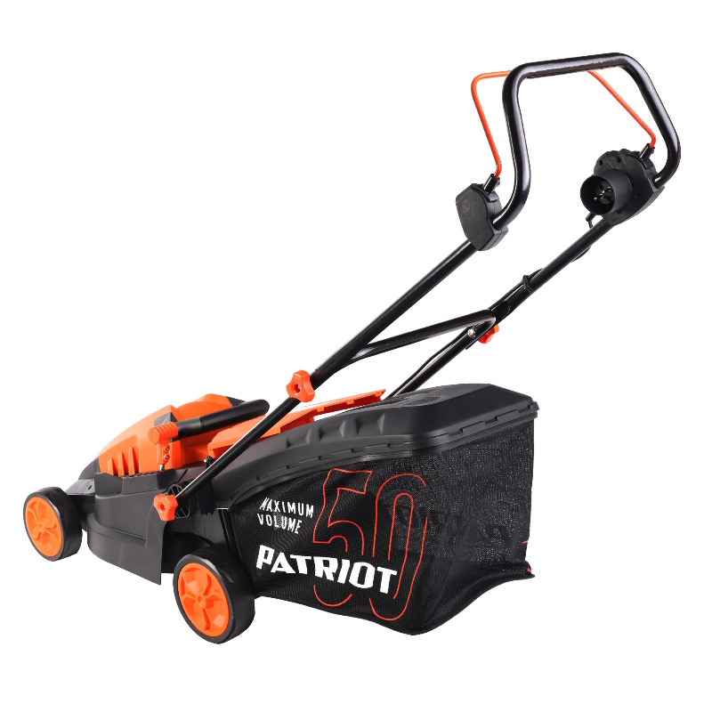 Газонокосилка электрическая Patriot PT 1639E 512309639, 38см, 1600Вт, трав комби 50л, 20-65мм 5 уровней в Ярославле