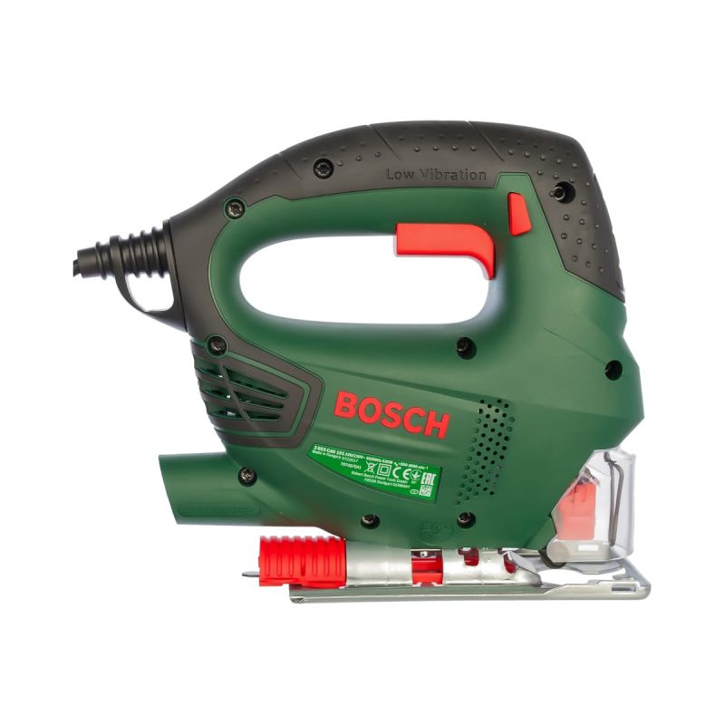 Лобзик для мебели Bosch PST 800 PEL 0.603.3A0.120 (530 Вт, мах толщина металла 5 мм, бесключевая замена оснастки) в Туле
