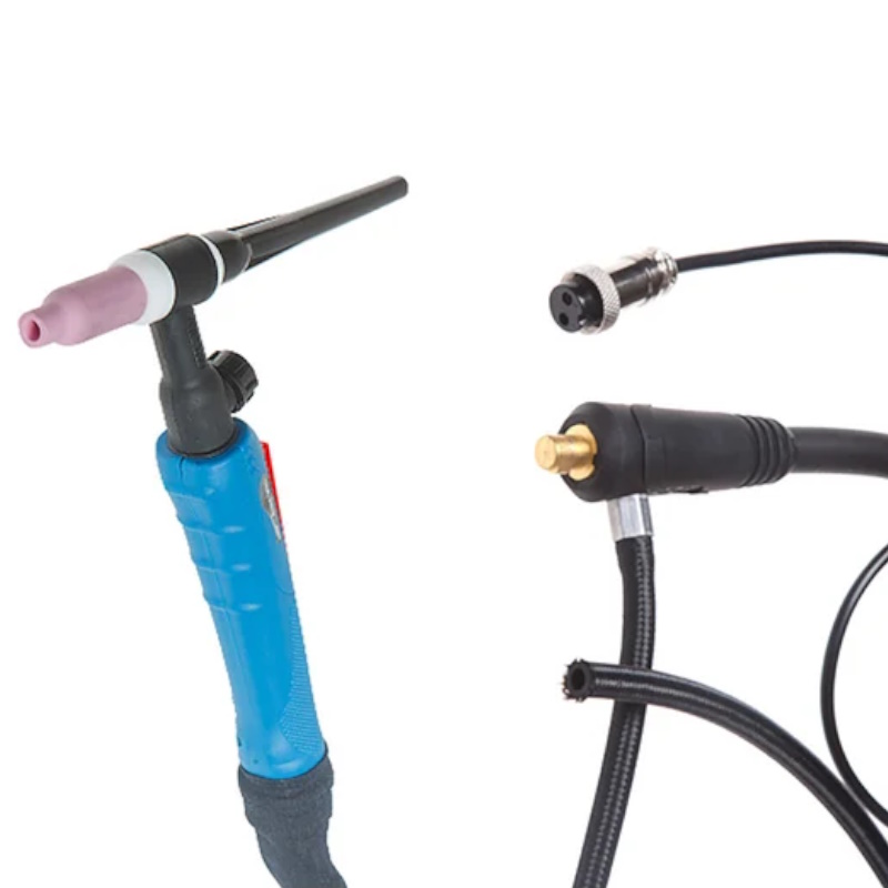 Горелка сварочная Solaris TIG WGT-17V WGT-17V425, 4м, 150А, разъем 10-25, вентиль