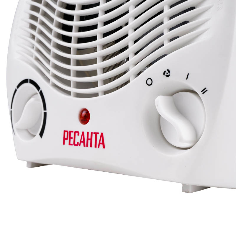 Электрический тепловентилятор Ресанта ТВС-1 4606059016205 (max мощность 2000 вт, вес 1.08 кг, площадь обогрева 25 м²)