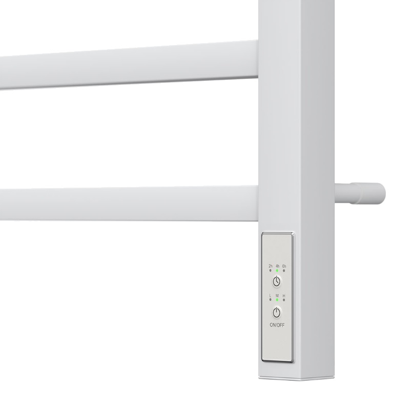 Полотенцесушитель электрический для ванной комнаты Point PN71858W П9 (Вега, размеры 530x790 мм, белый) в Череповце