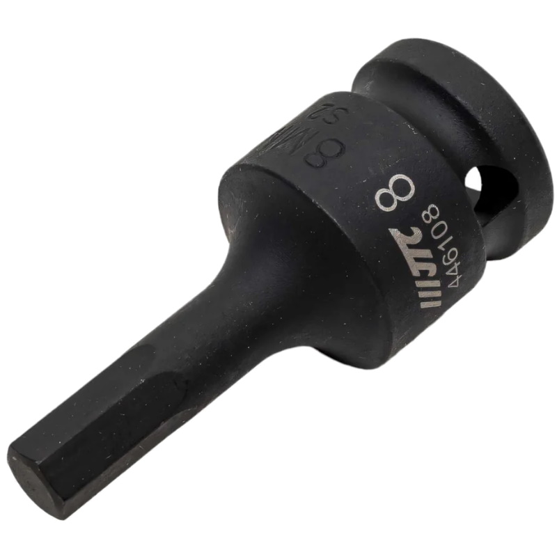 Головка торцевая ударная JTC JTC-446108, HEX 1/2" H-8, диаметр 25, длина 60 мм в Переславле