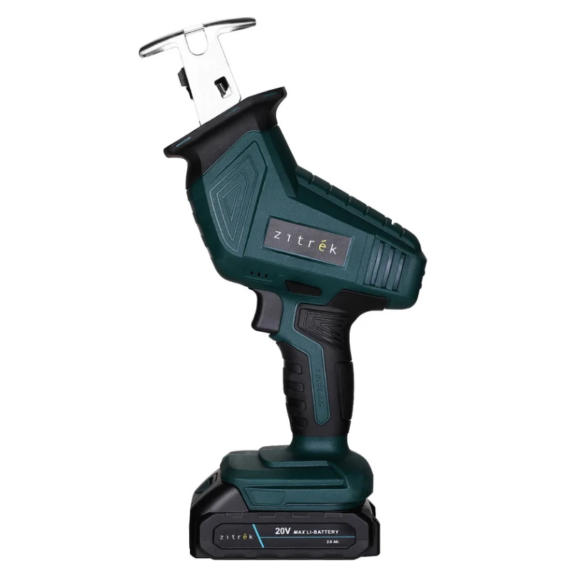 Пила сабельная аккумуляторная Zitrek ZKRS20 PRO 085-1316, в кейсе, 20В, 2x2.0 Ач в Вологде