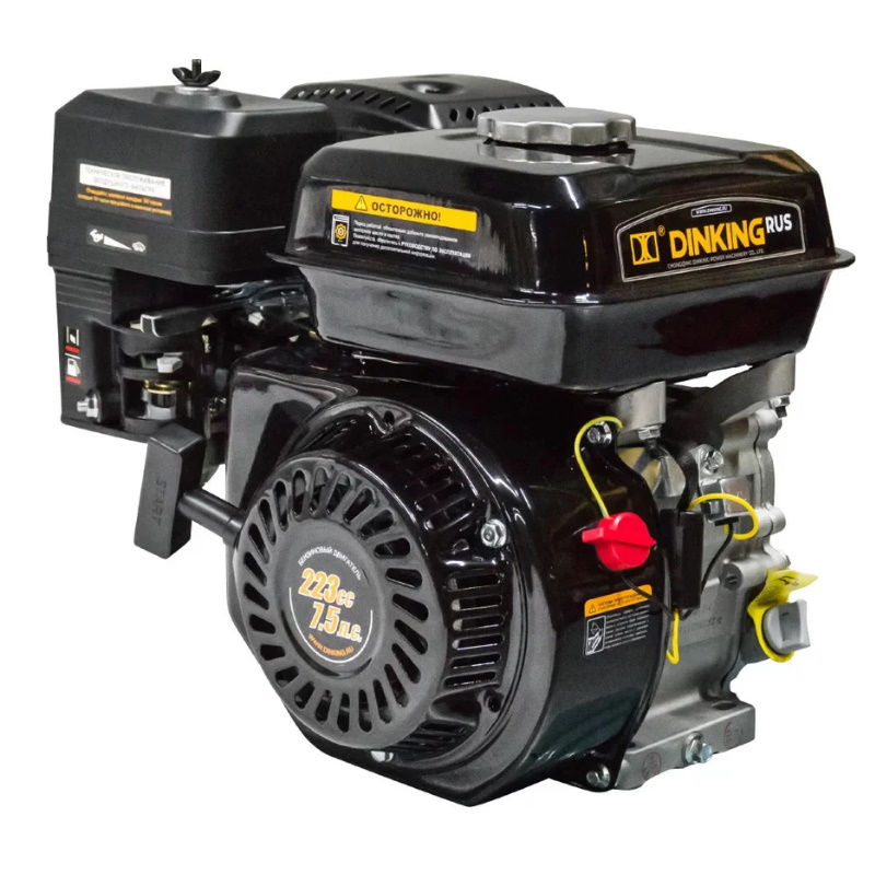 Двигатель Dinking DK 170F-1C(Q) 67810, 7.5лс 19мм вал