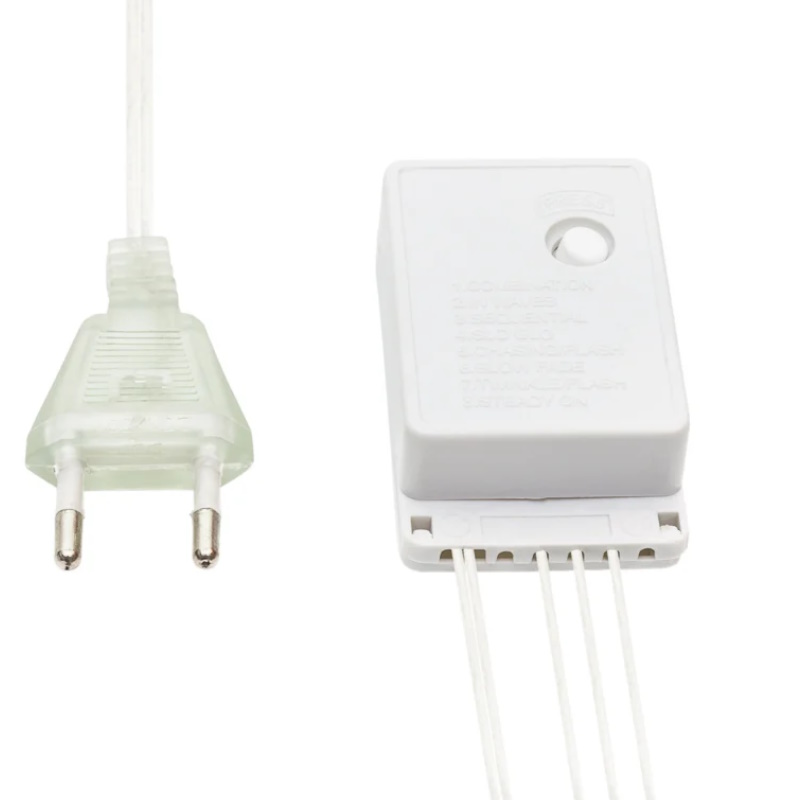 Гирлянда светодиодная универсальная Neon-Night 304-029 1652546, 10м, 100LED, мульти, 4Вт, IP20, с контроллером в Переславле