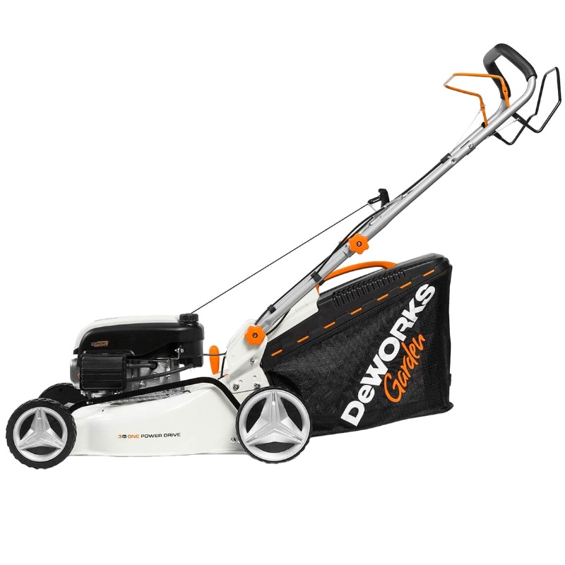 Газонокосилка бензиновая DeWorks L 48SP, 4,5 л.с., ширина скашивания 48 см, самоходная в Туле