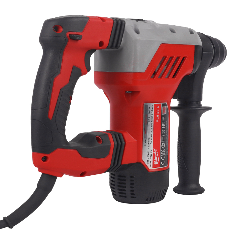 Перфоратор Milwaukee PLH 28 E 4933446790 в кейсе, с защитной муфтой, с виброзащитой в Кинешме