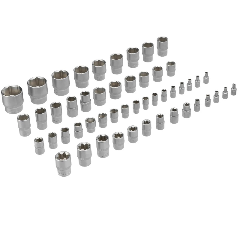 Набор инструментов Denzel 15808, 1/2", 3/8", 1/4", CrV, S2, пластиковый кейс, 232 предмета  в Иваново