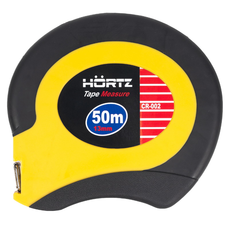 Рулетка Hortz CR-002 Л 51784 50 м ширина 13 мм закрытый корпус 2776₽