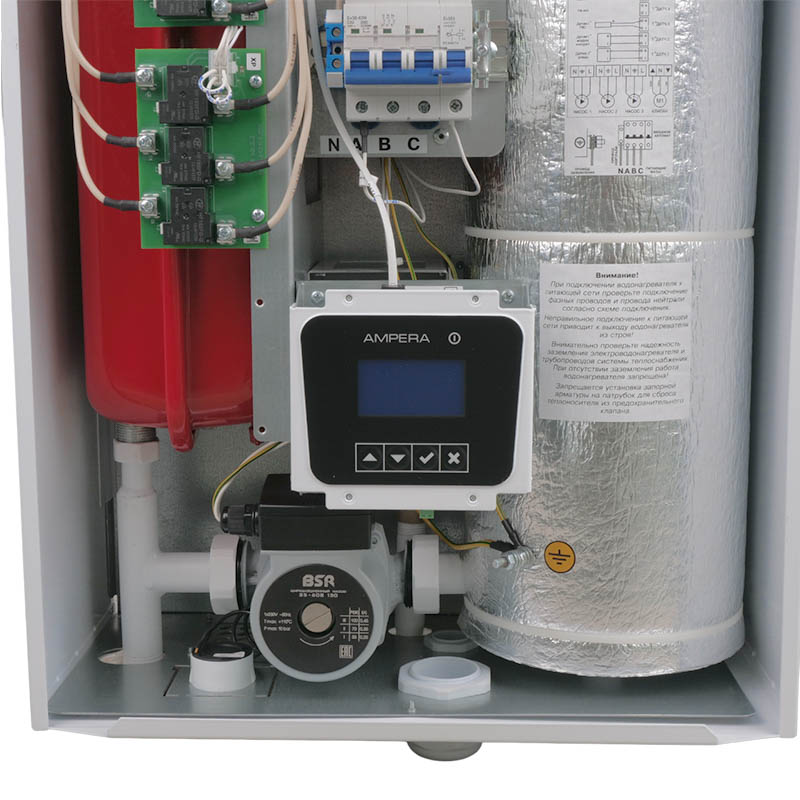 Котел настенный электрический для ванной комнаты Baxi Ampera 14, 14 кВт E8403114