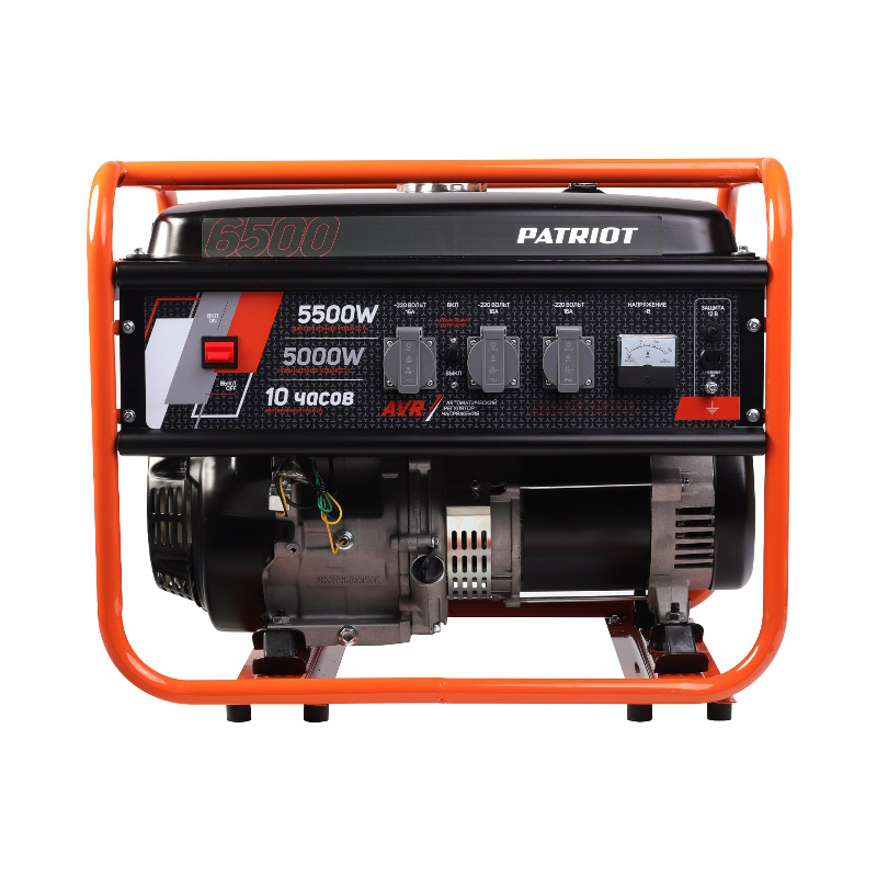 Бензиновый генератор Patriot Max Power SRGE 6500, 474103166 в Кинешме