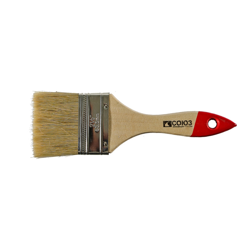 Кисть плоская Союз Standard 2,5" 9040-36-063С, 63 мм, натуральная щетина в Туле