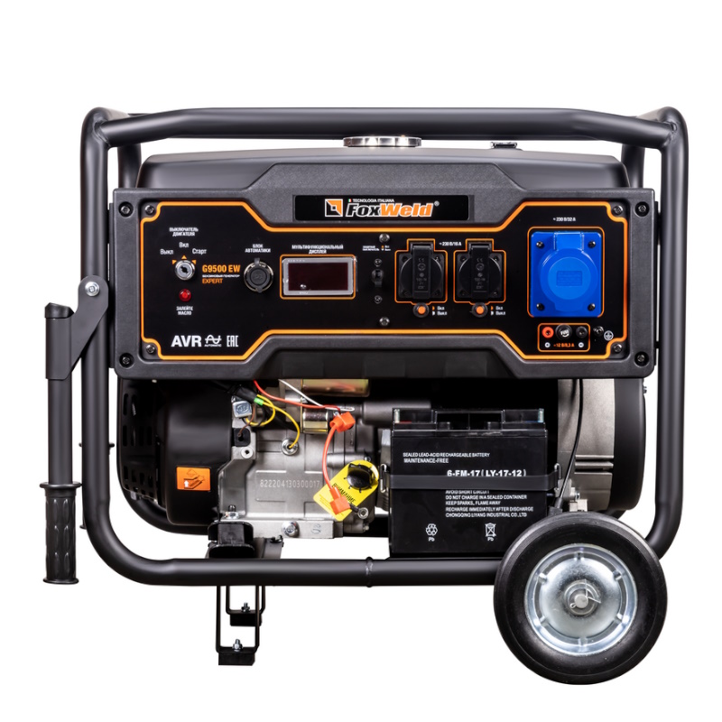 Бензиновый генератор FoxWeld Expert G9500 EW, 8222 в Туле